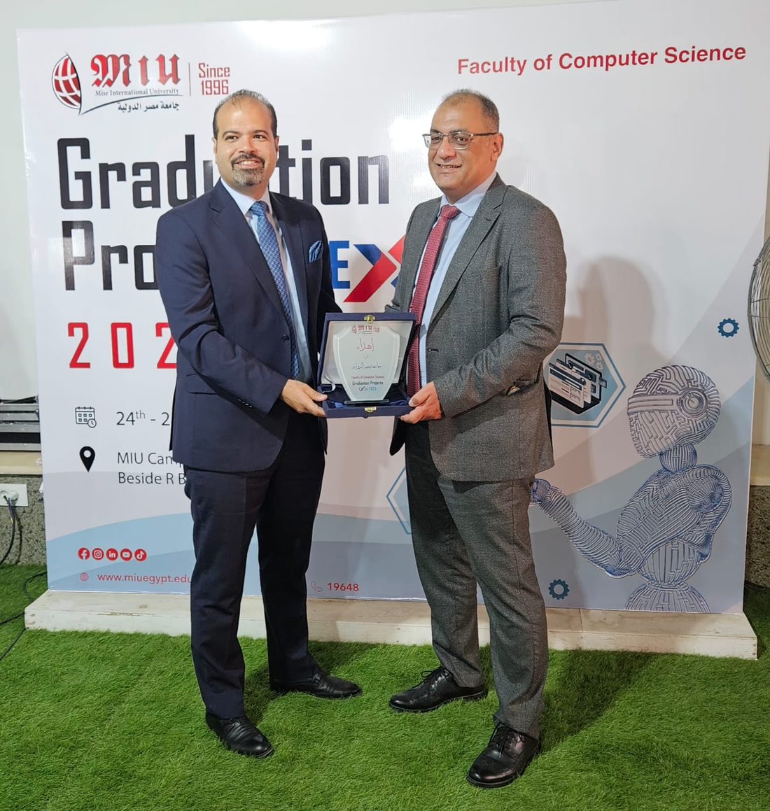 Honored at MIU Faculty of Computer Science, June 2025
