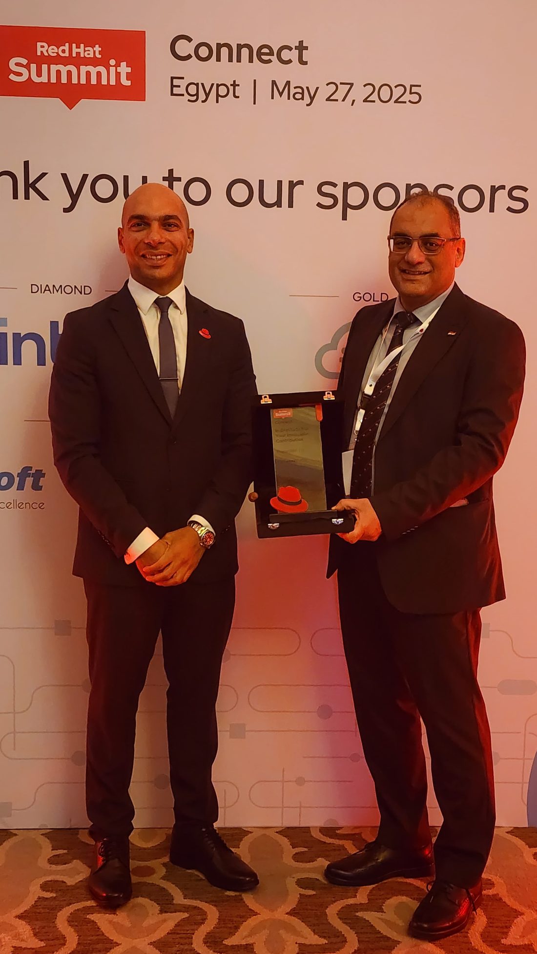 Red Hat Summit Connect Egypt recognition, 2025